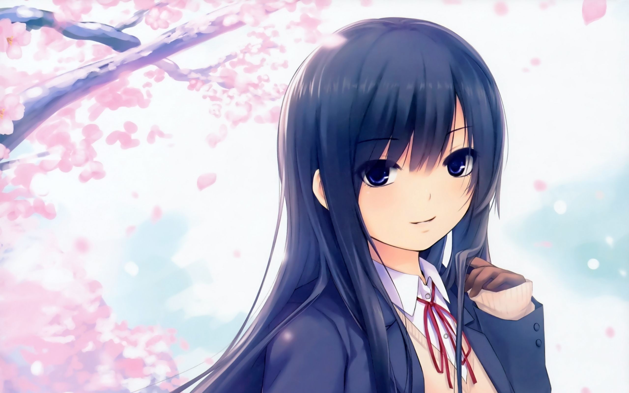 2560x1600 Korean Anime Girl HD Wallpaper, Desktop