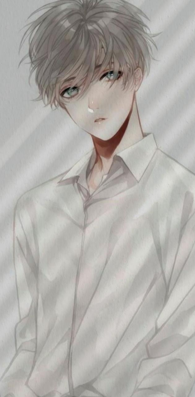 630x1280 Aesthetic anime boy wallpaper, Phone