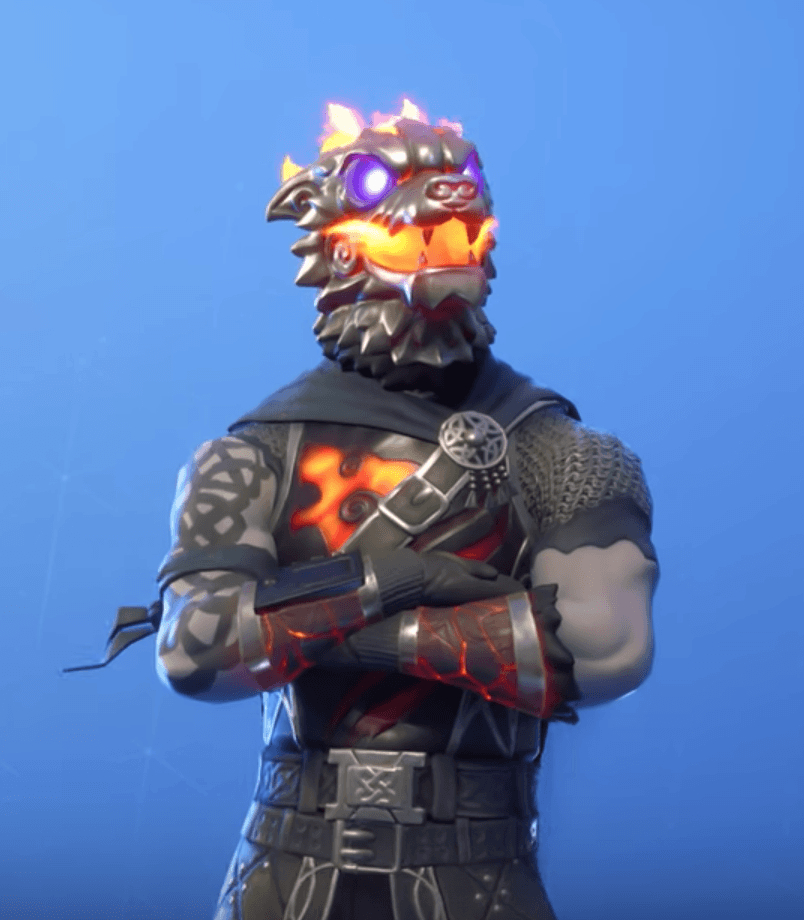 810x920 Molten Battle Hound Fortnite wallpaper, Phone