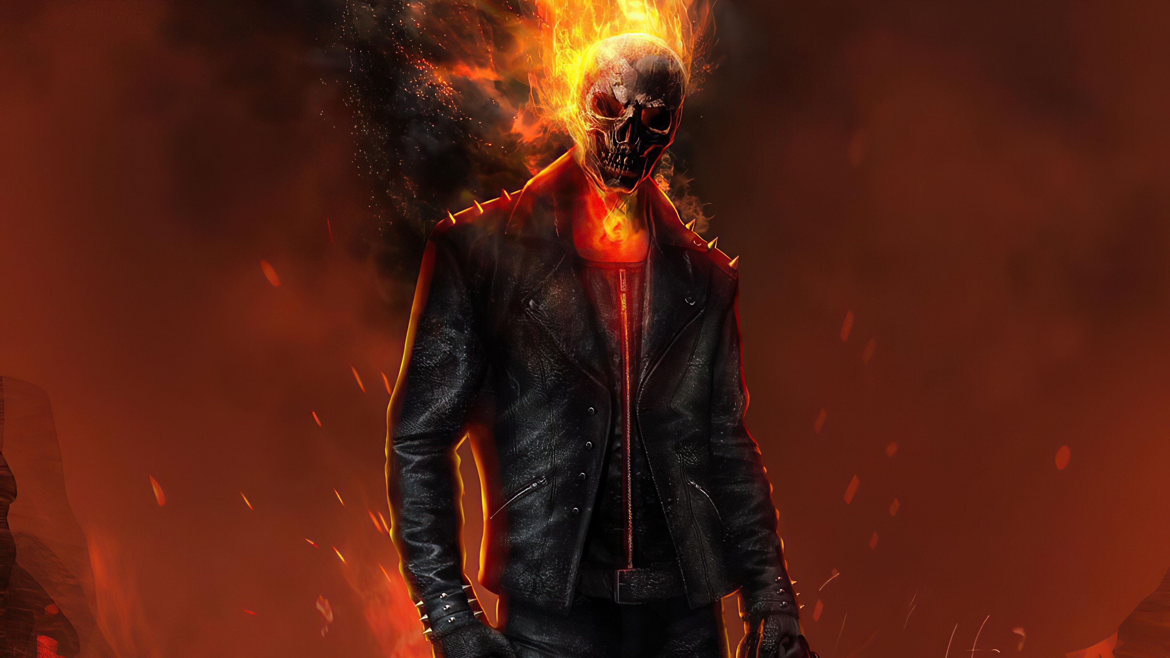 3840x2160 Ghost Rider Artwork  4K UHD (UltraHD), Desktop