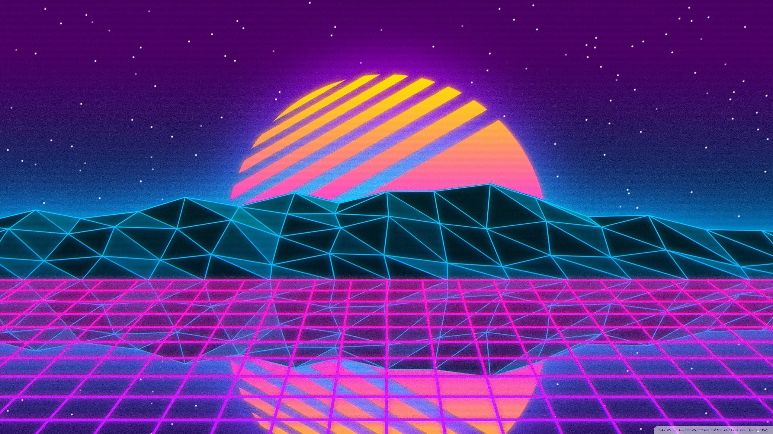 2560x1440 Games Wallpaper 4kcar: Vaporwave Ps4 Wallpaper, Desktop