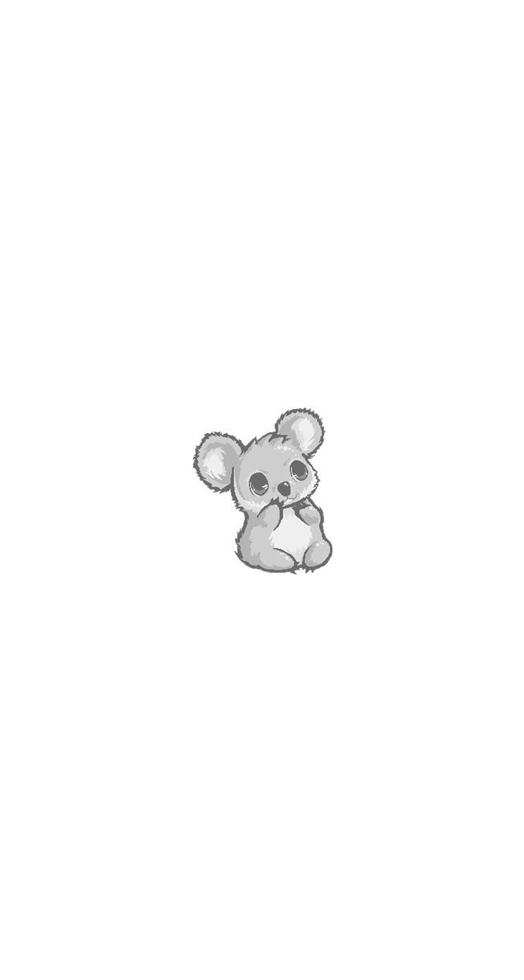 750x1400 tumblr_nb2i28BdPG1tj4igoo2_ 744×1 392 пикс. Koala drawing, Phone