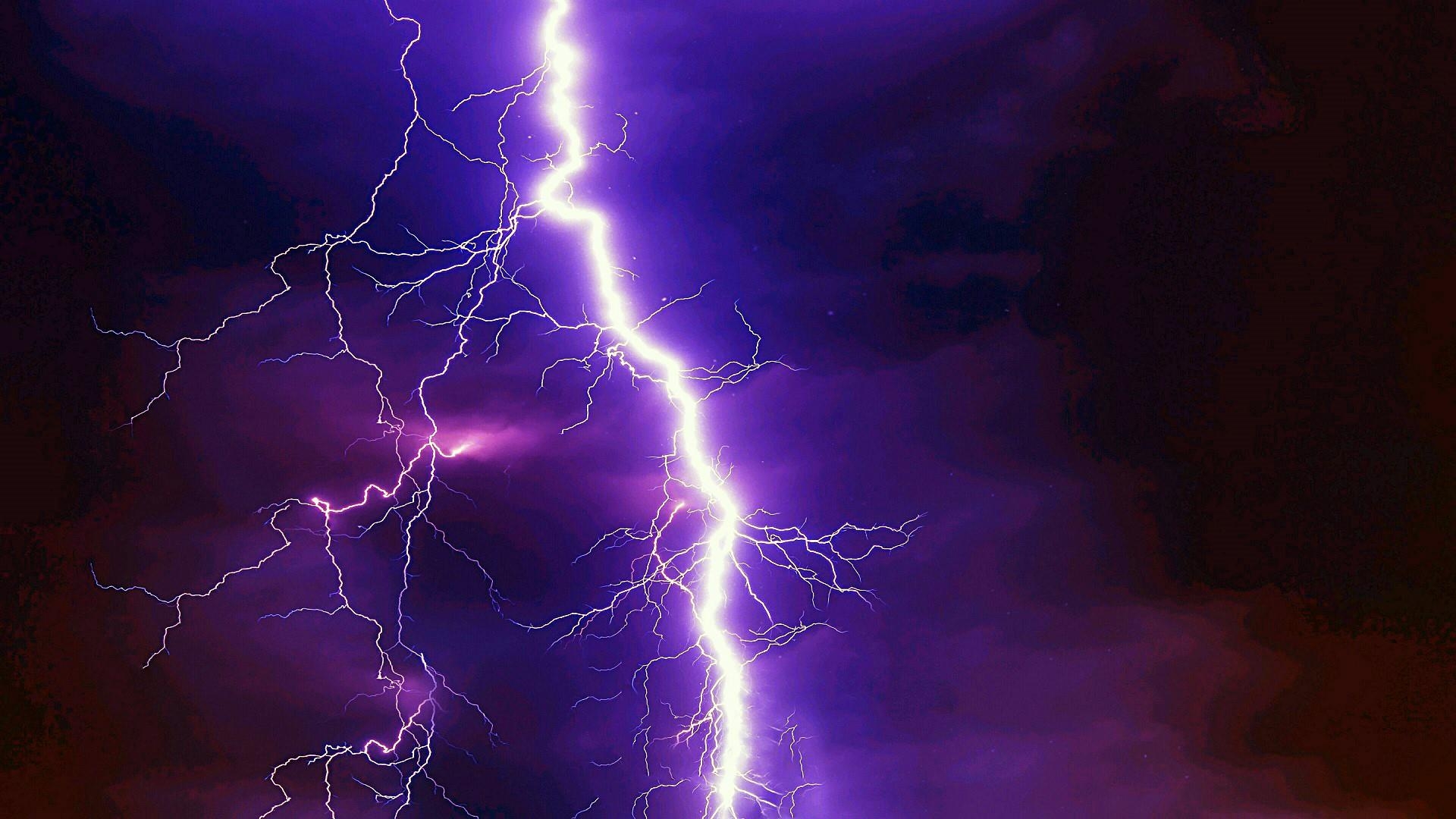 1920x1080 Purple Lightning Wallpaper Free Purple Lightning Background, Desktop