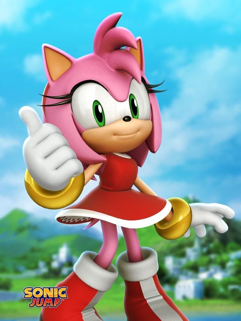 770x1030 Sonic And Amy Wallpaper, Phone