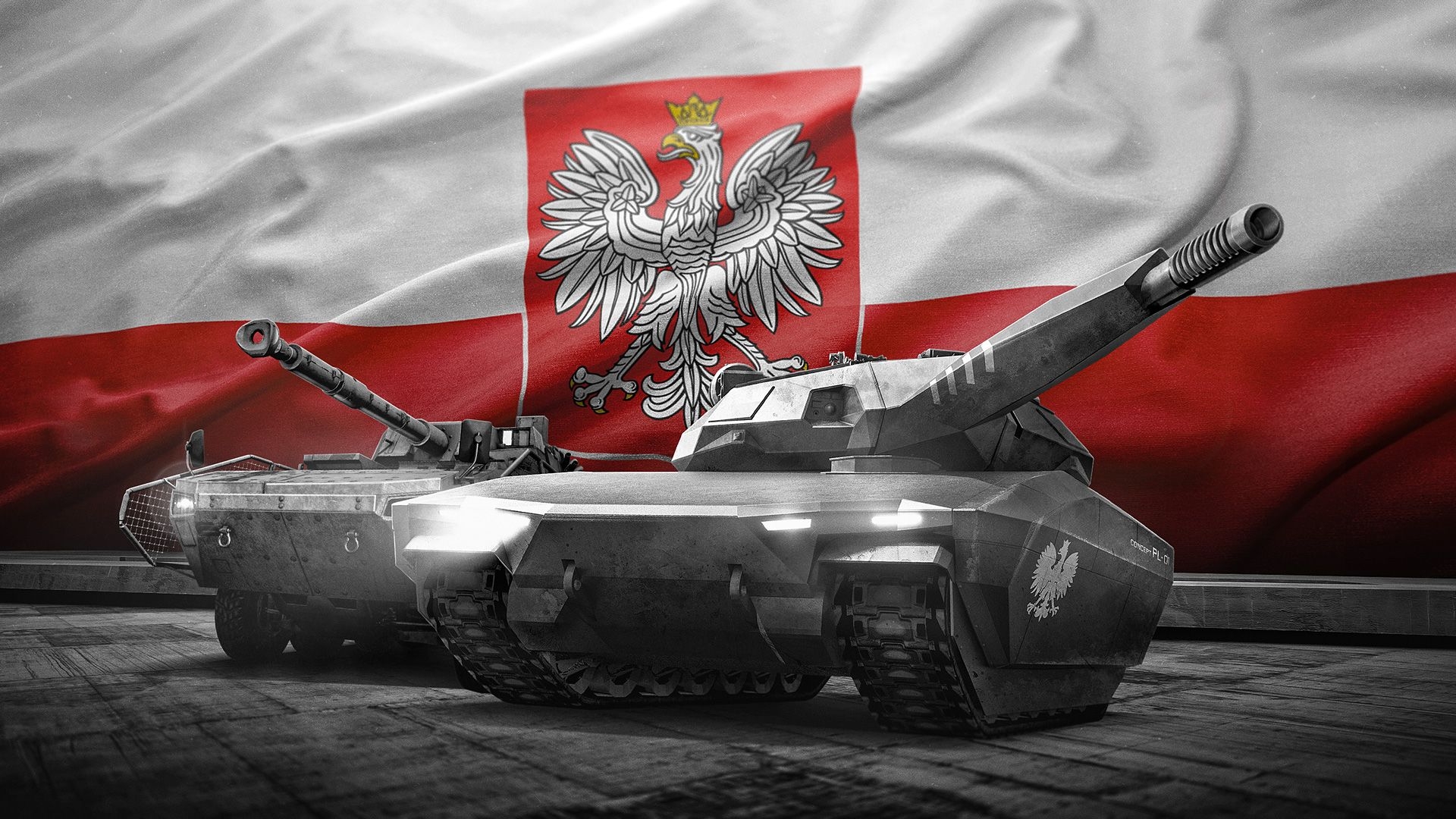 1920x1080 Celebrating the 100th anniversary of Polish Independence. Armored, Desktop