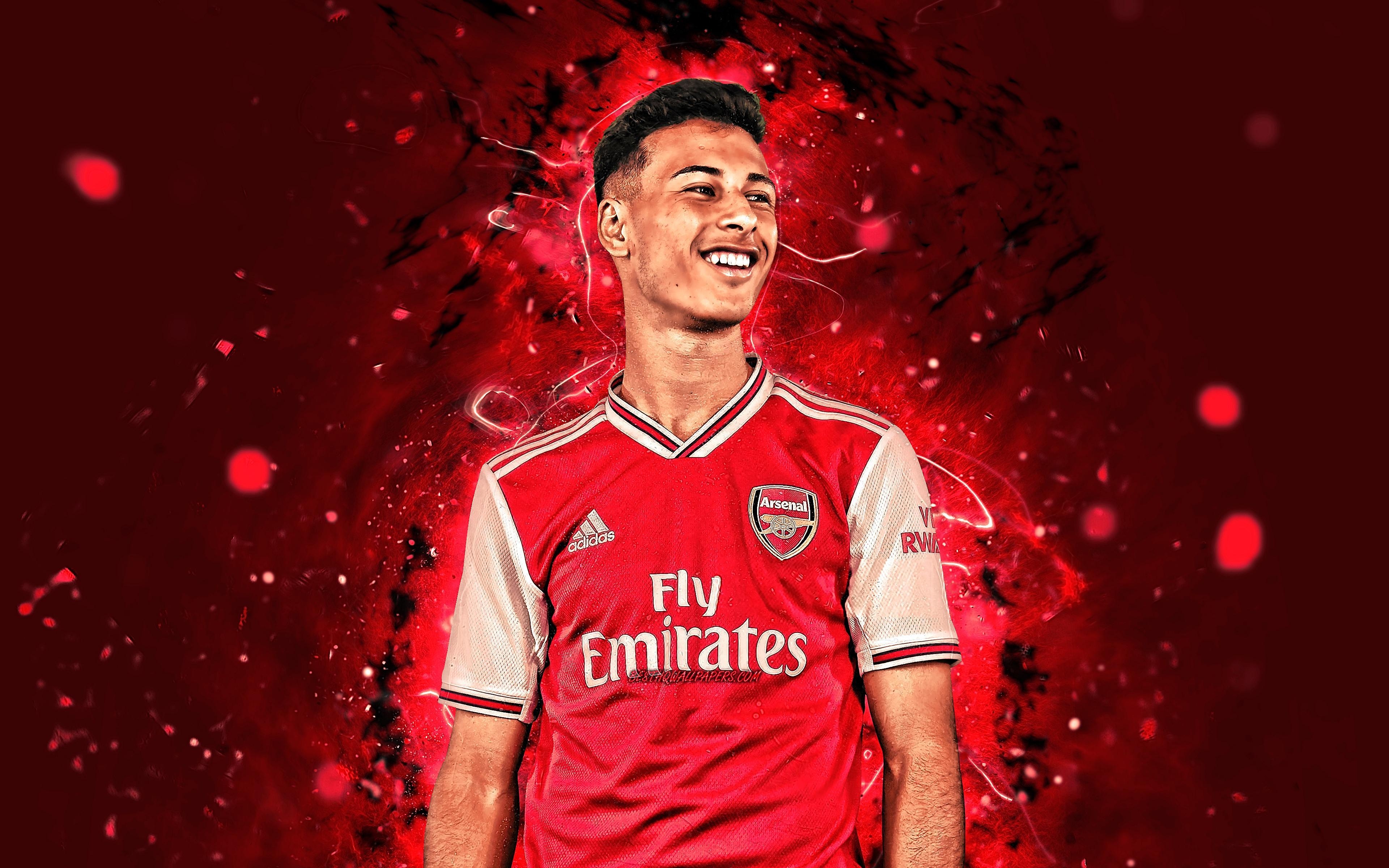 3840x2400 Download Wallpaper 4k, Gabriel Martinelli, Season 2019 2020, Desktop