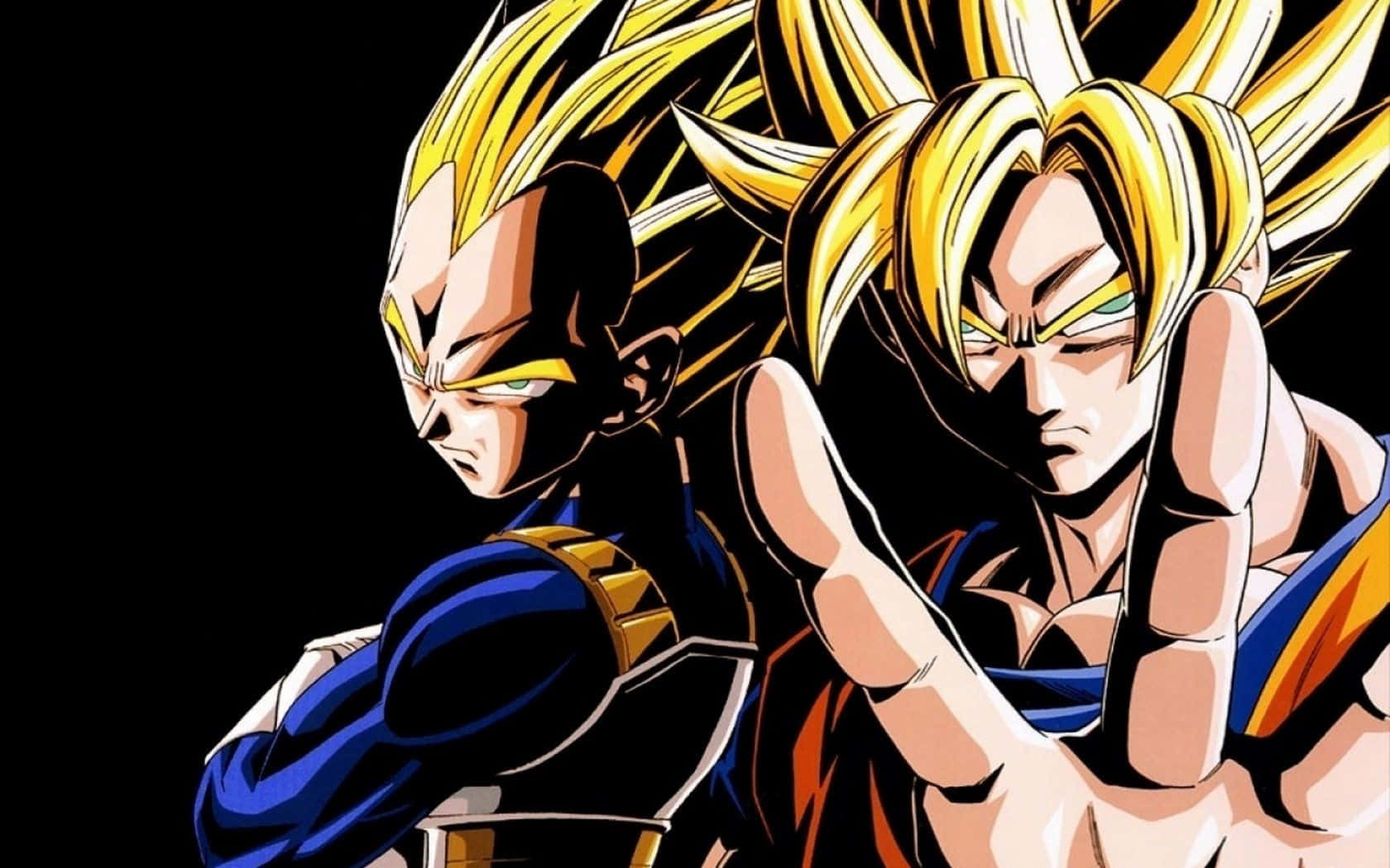 1680x1050 Heavy Shadow Goku And Vegeta Picture, Desktop