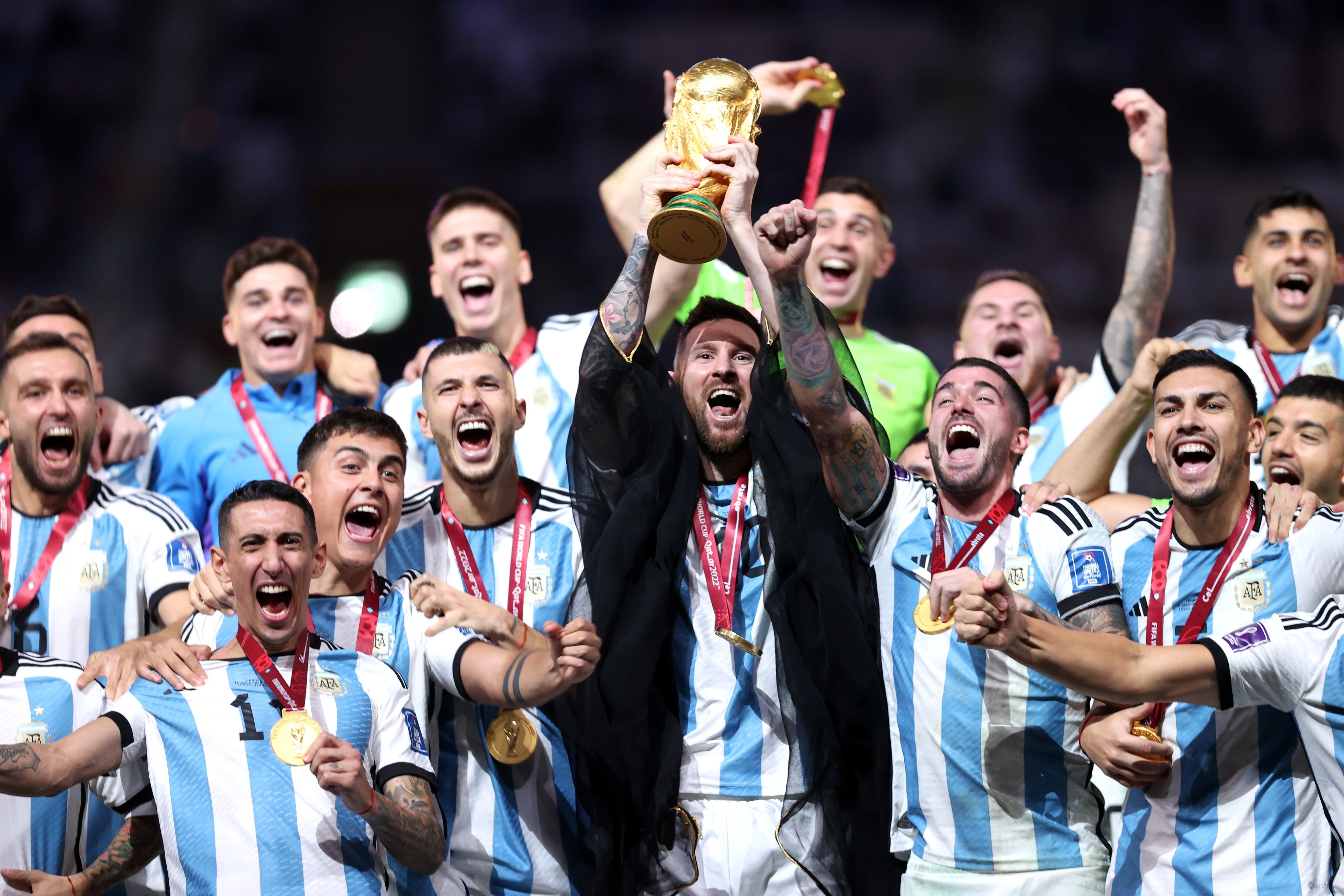 4100x2740 Argentina FIFA World Cup 2022 Champion wallpaper, Desktop