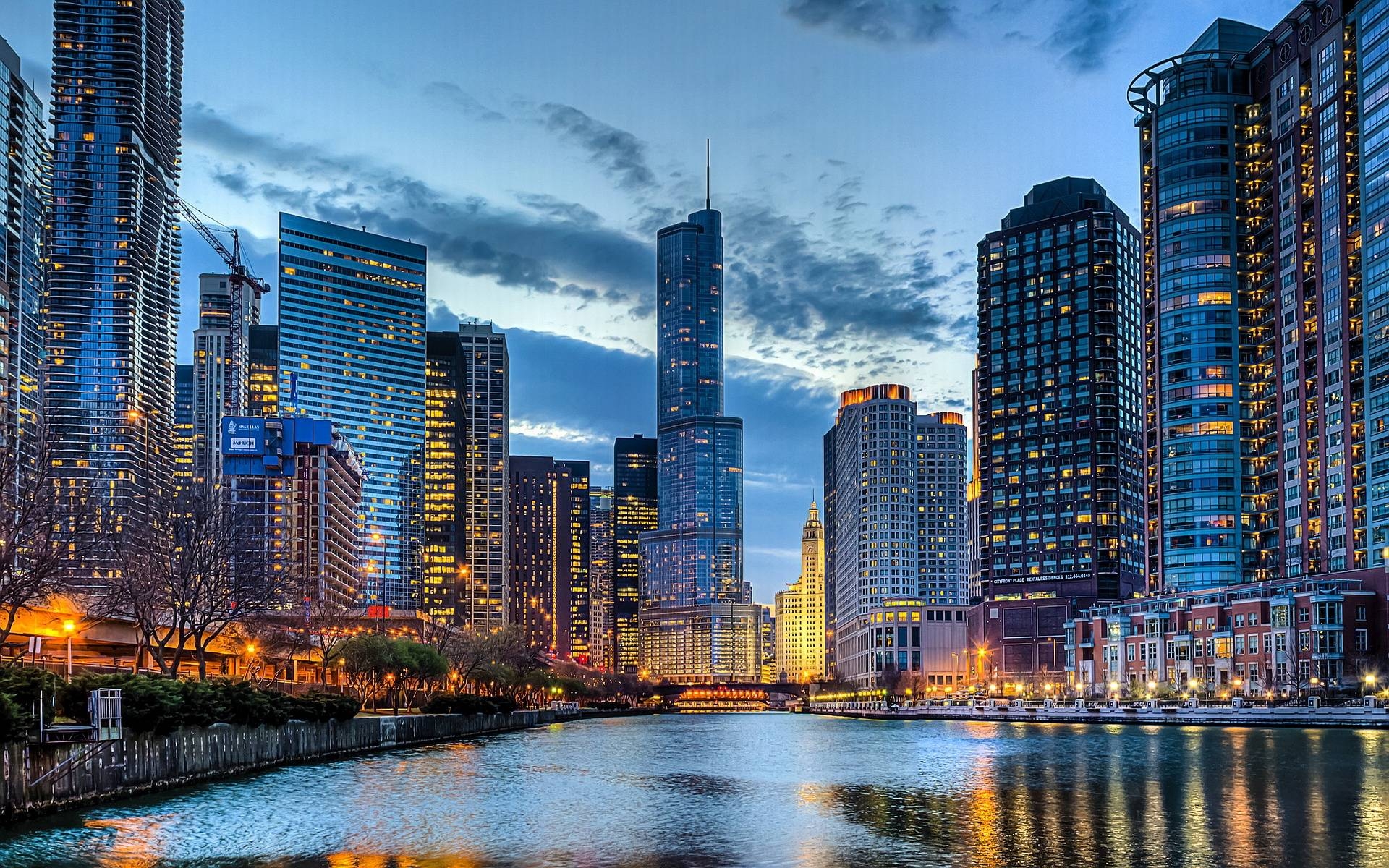 1920x1200 Chicago illinois usa Wallpaper, Desktop