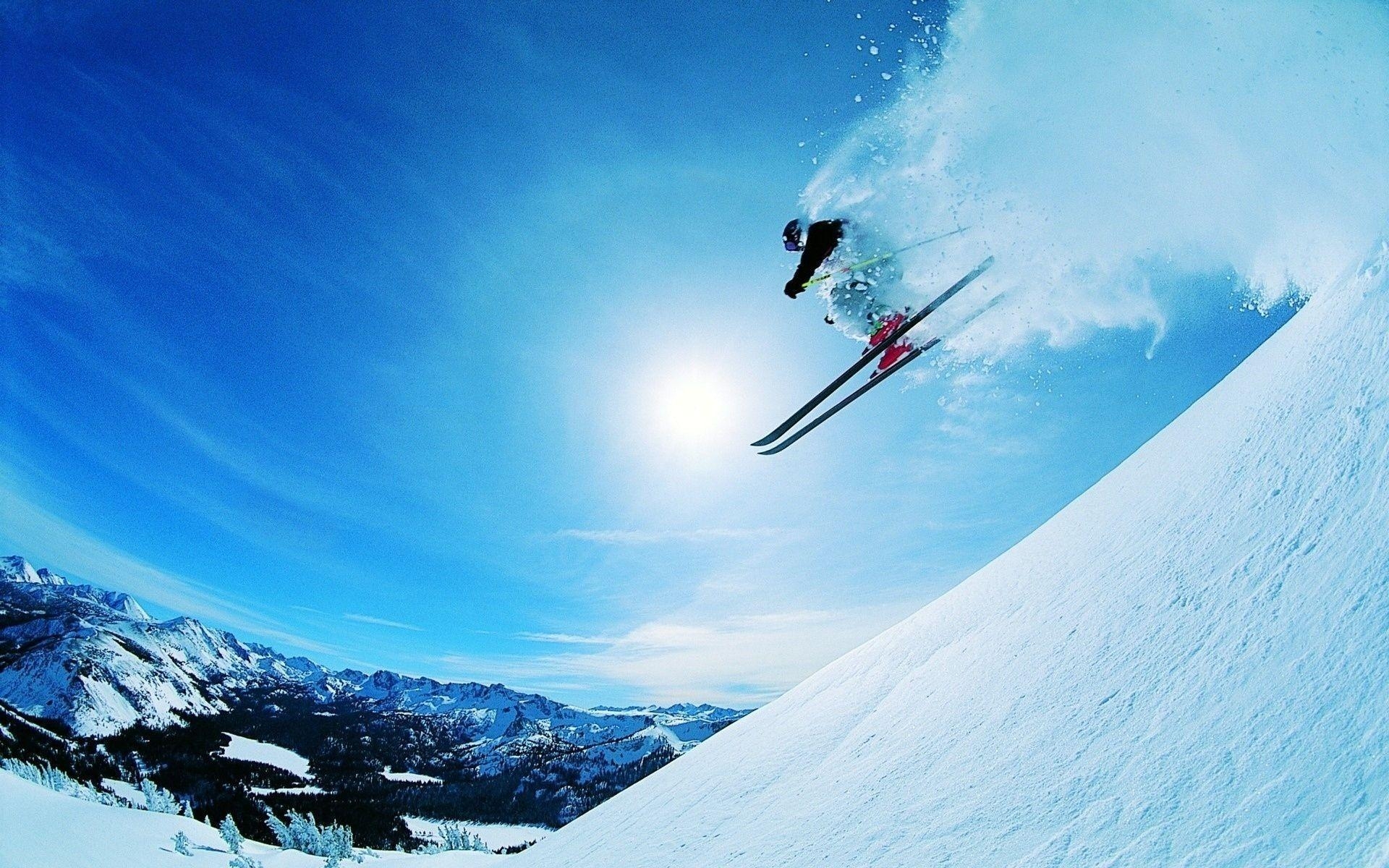 1920x1200 Skiing HD Wallpaper, Desktop