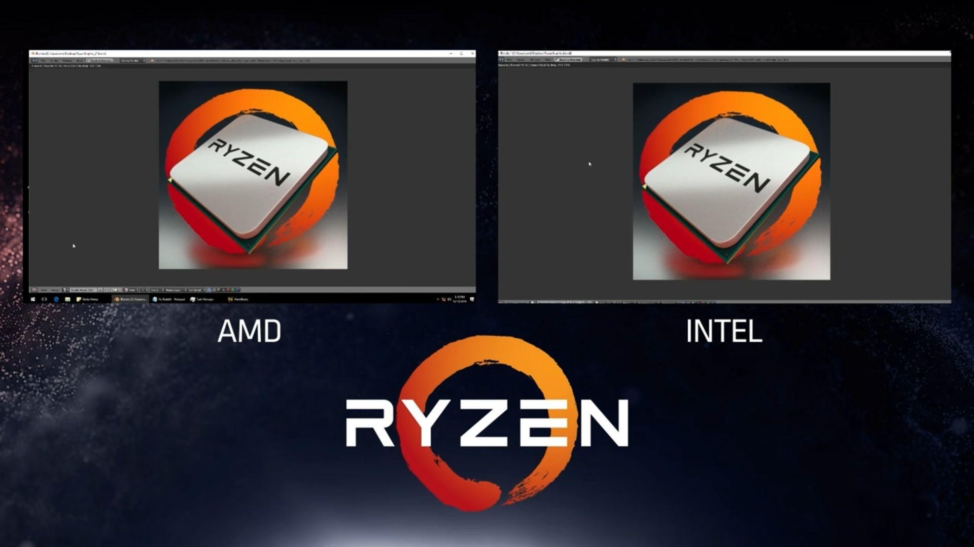 1920x1080 AMD's RYZEN Outshines Intel's Best In 7 Different Benchmarks & Demos, Desktop