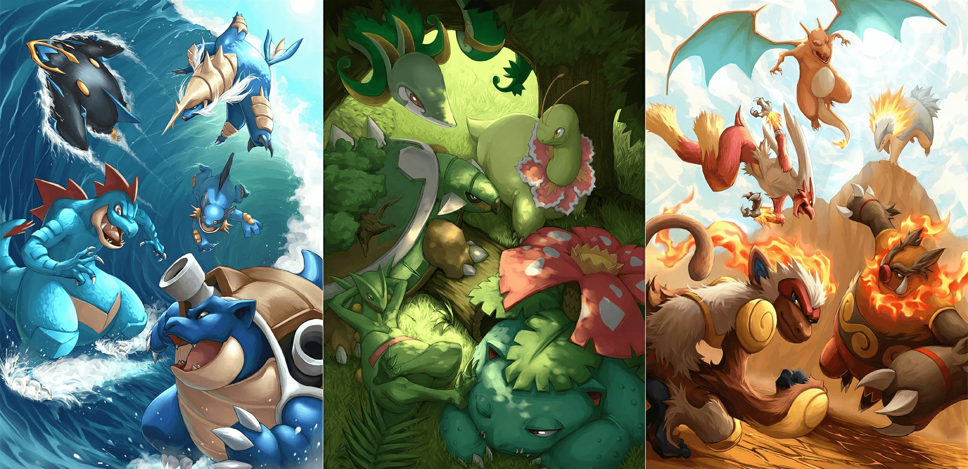 1920x930 Serperior (Pokemon) HD Wallpaper and Background Image, Dual Screen