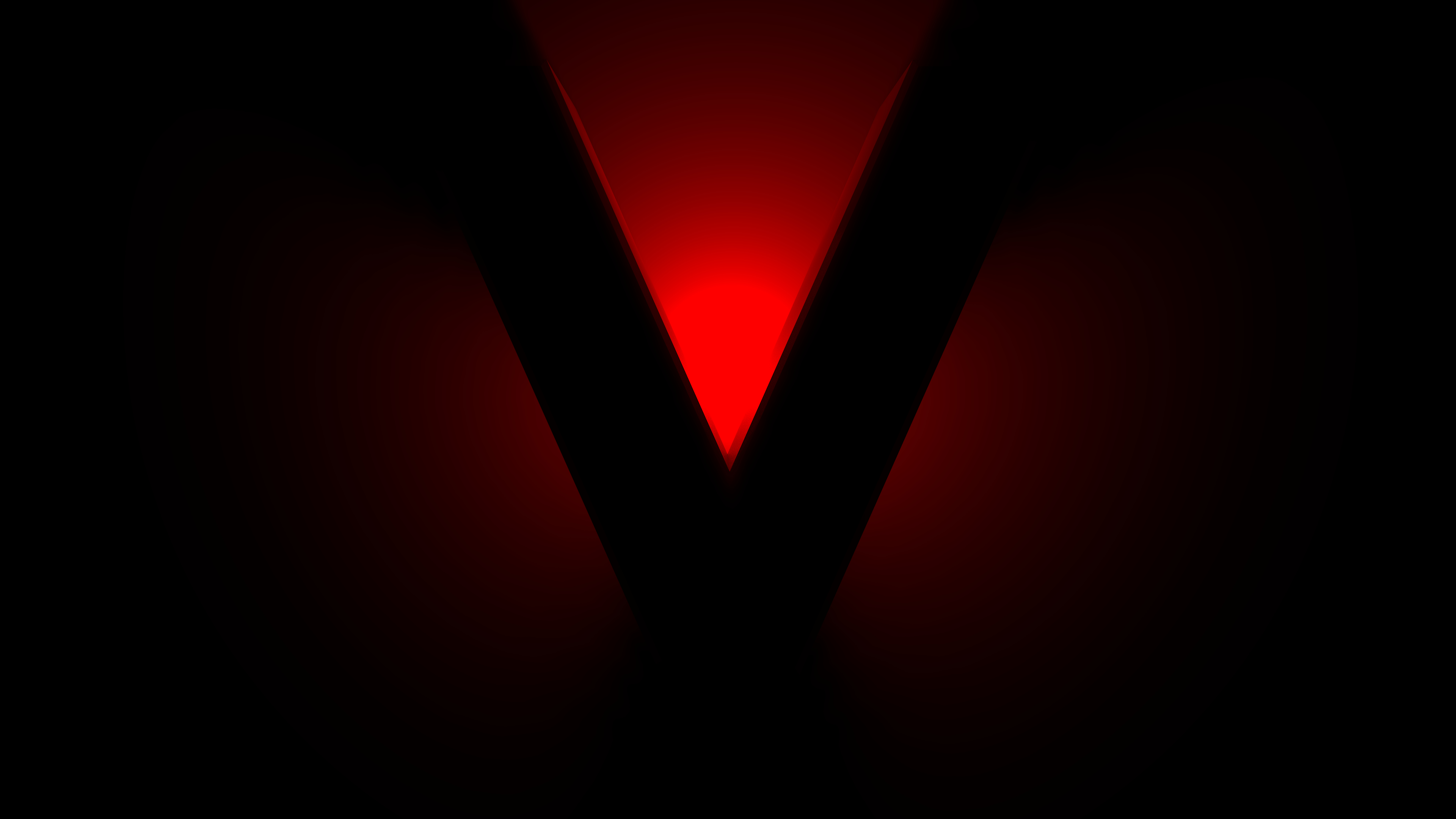 3840x2160 Wallpaper Valentine's Day, Red, Neon glow, Dark background, Black, 3D, 4K, Abstract / Editor's Picks,. Wallpaper for iPhone, Android, Mobile and Desktop, Desktop