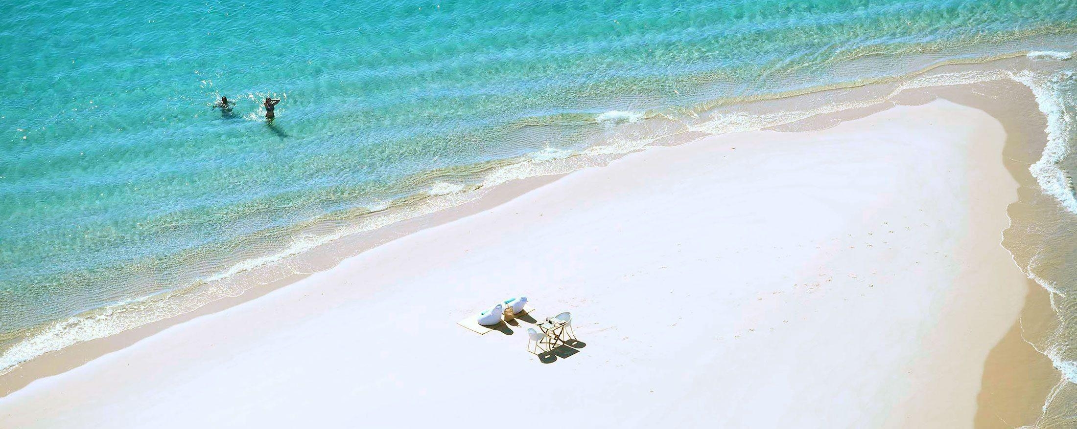 2200x880 Luxury Mozambique Beach Lodge. Azura Benguerra Island. Art Of Safari, Dual Screen