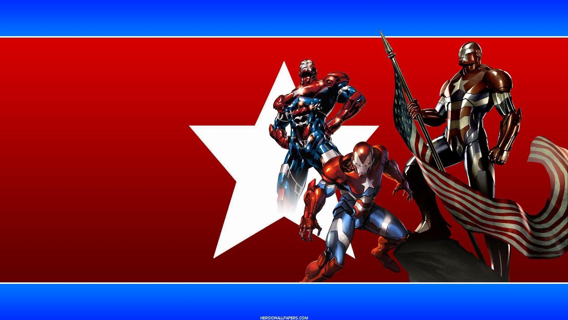 1920x1080 Iron Patriot HD Wallpaper, Desktop