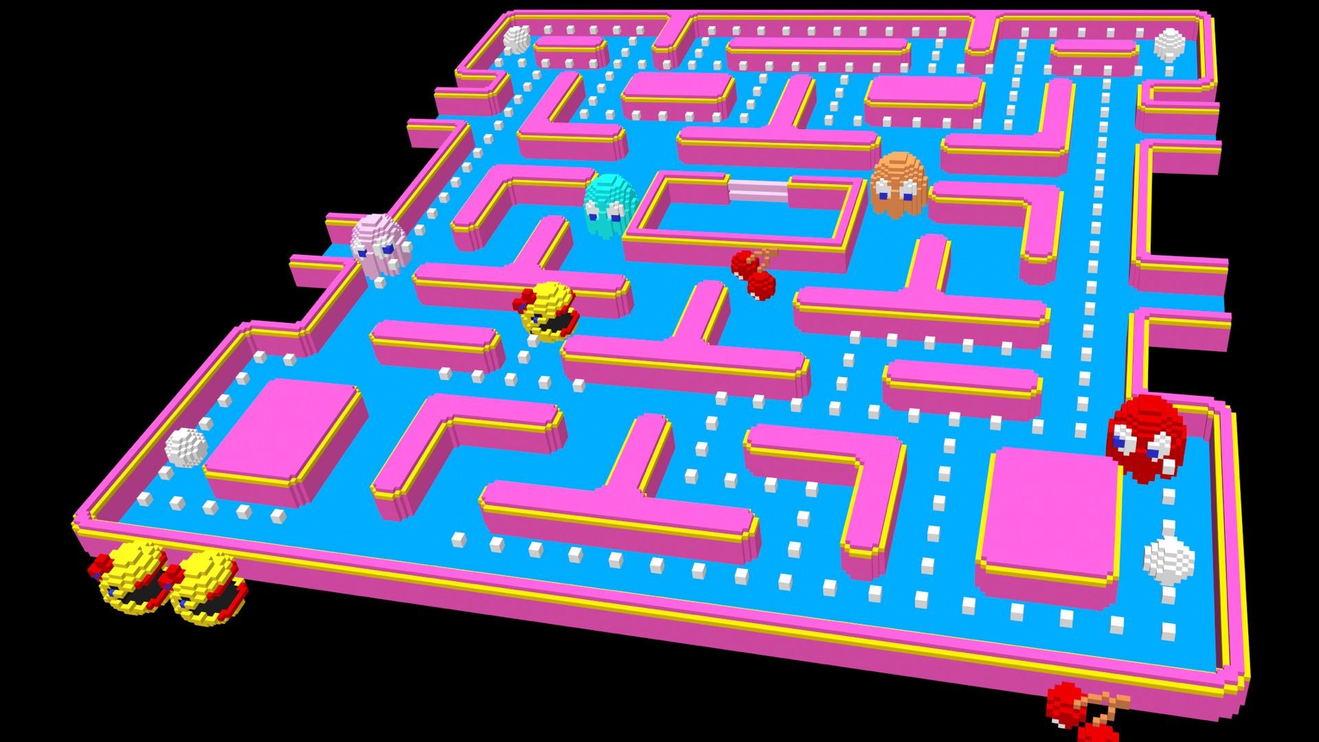 1920x1080 Pac Man HD Wallpaper, Desktop