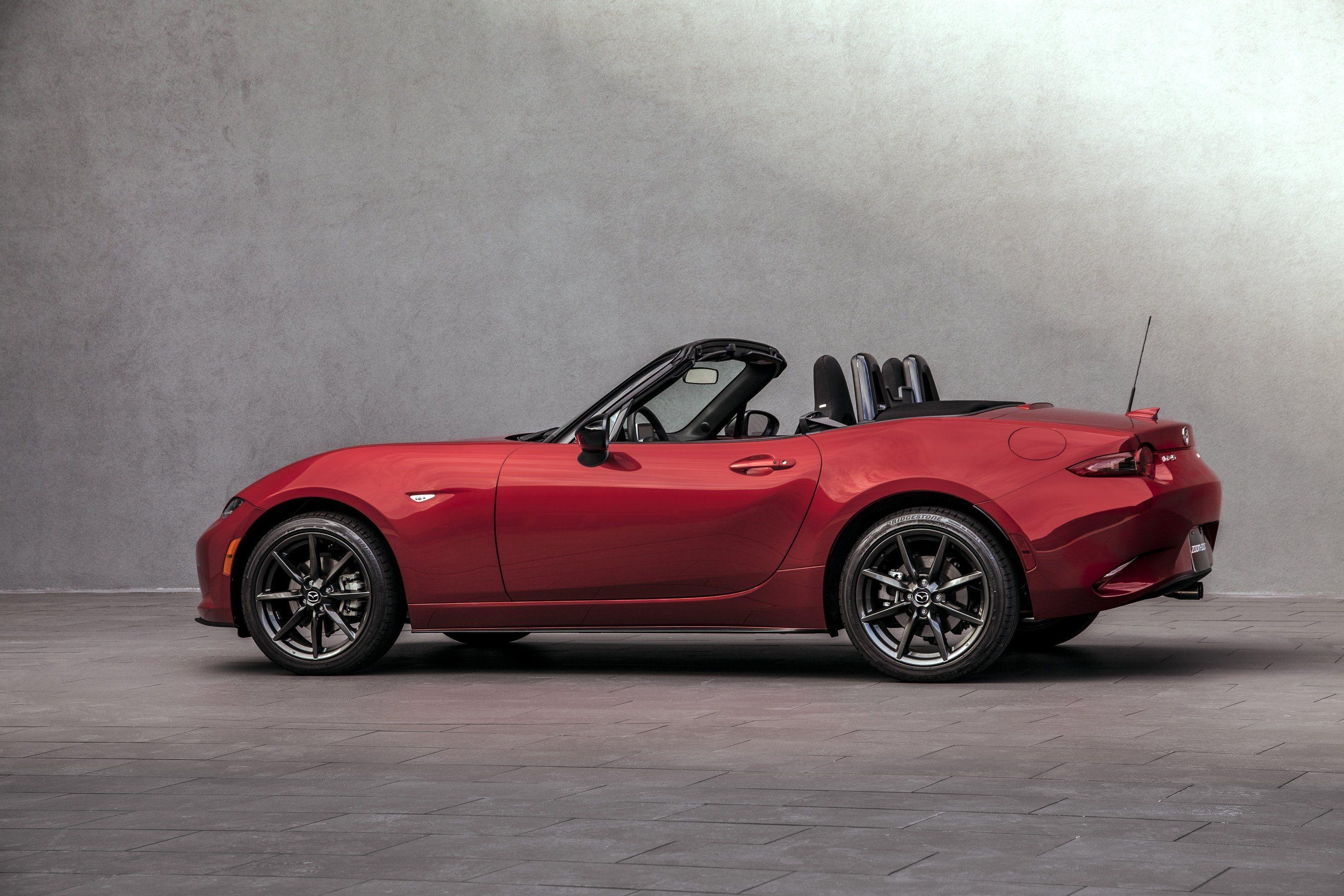 2700x1800 Mazda MX 5 Miata US Spec Cars Roadster Red 2015 Wallpaper, Desktop