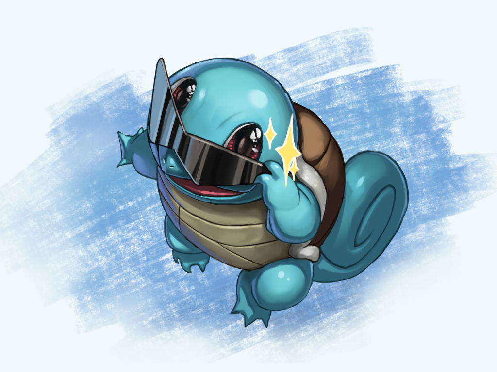 1030x770 squirtle and squirtle squad (pokemon and 2 more) drawn, Desktop