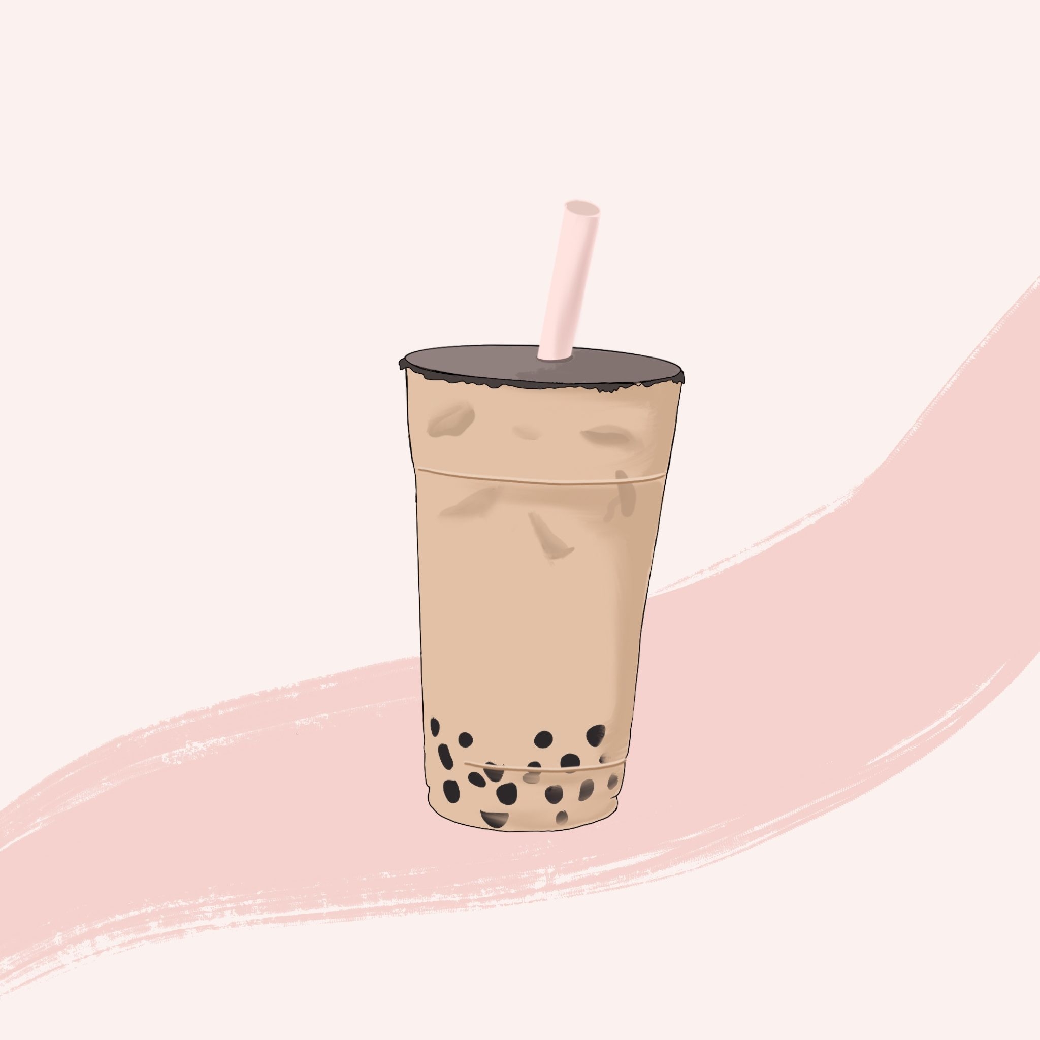 2050x2050 szdesignss Shop. Redbubble. Tea wallpaper, Bubble tea shop, Milk tea, Phone