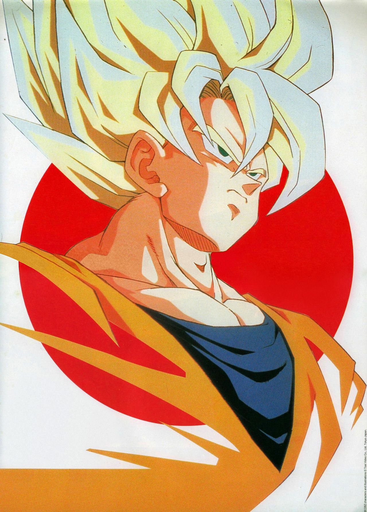 1280x1790 Goku Vintage ssj Dragon Ball Z. Anime, Phone