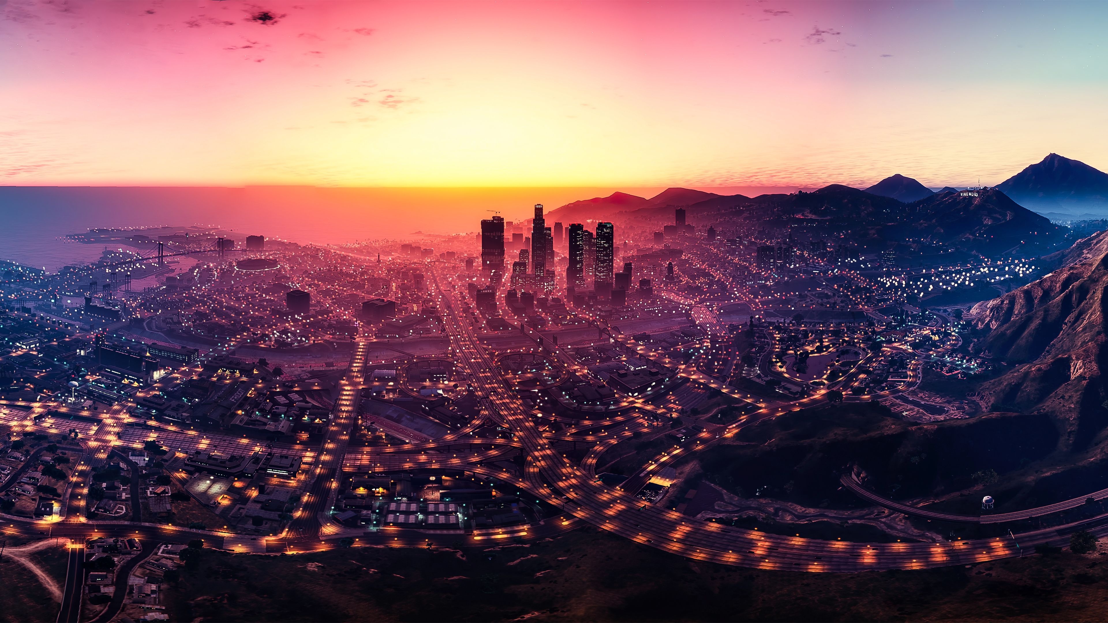 3840x2160 Los Santos Gta V City View, HD Games, 4k Wallpaper, Image, Background, Photo and Picture, Desktop