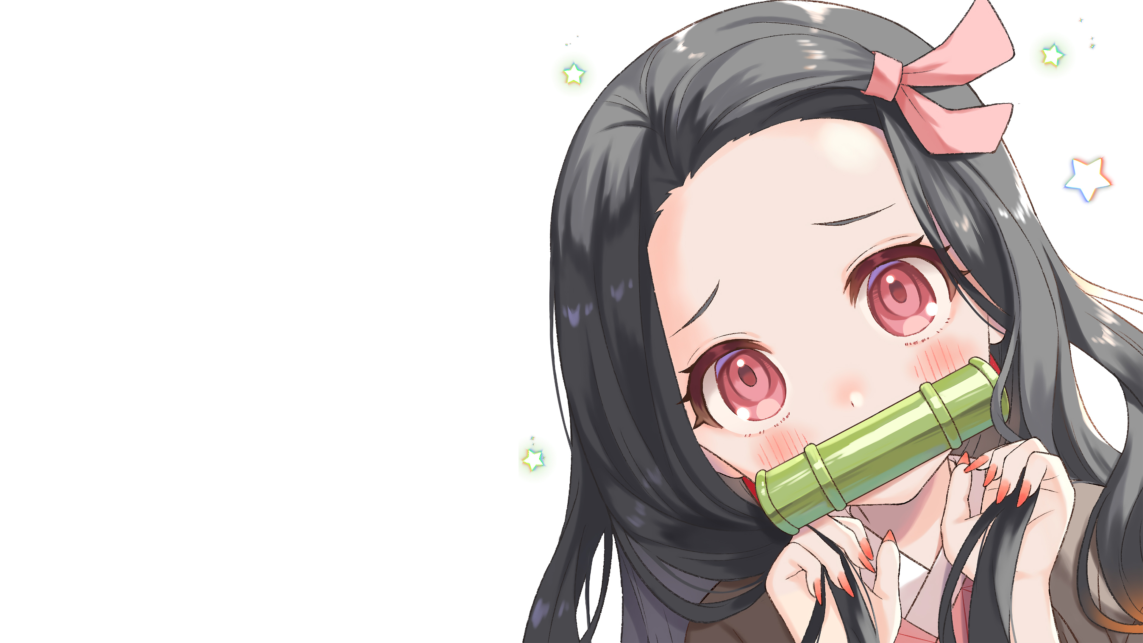 3840x2160 Nezuko, Cute, Kimetsu no Yaiba, 4K Gallery HD Wallpaper, Desktop