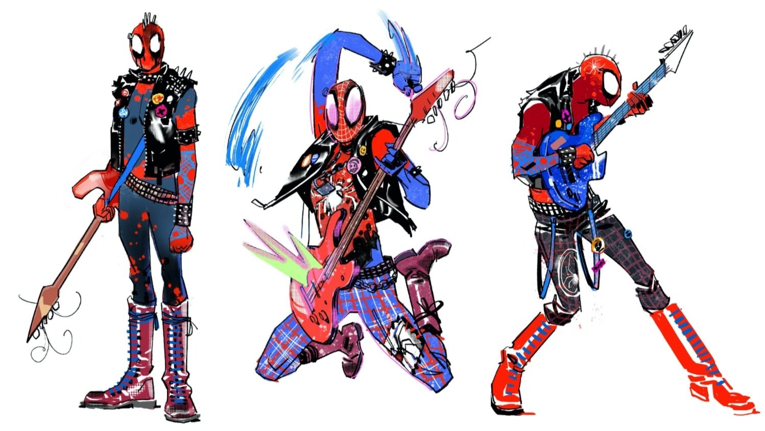 1500x850 SPIDER MAN: ACROSS THE SPIDER VERSE Concept Art Introduces Fans To A Few More Spider People, Desktop