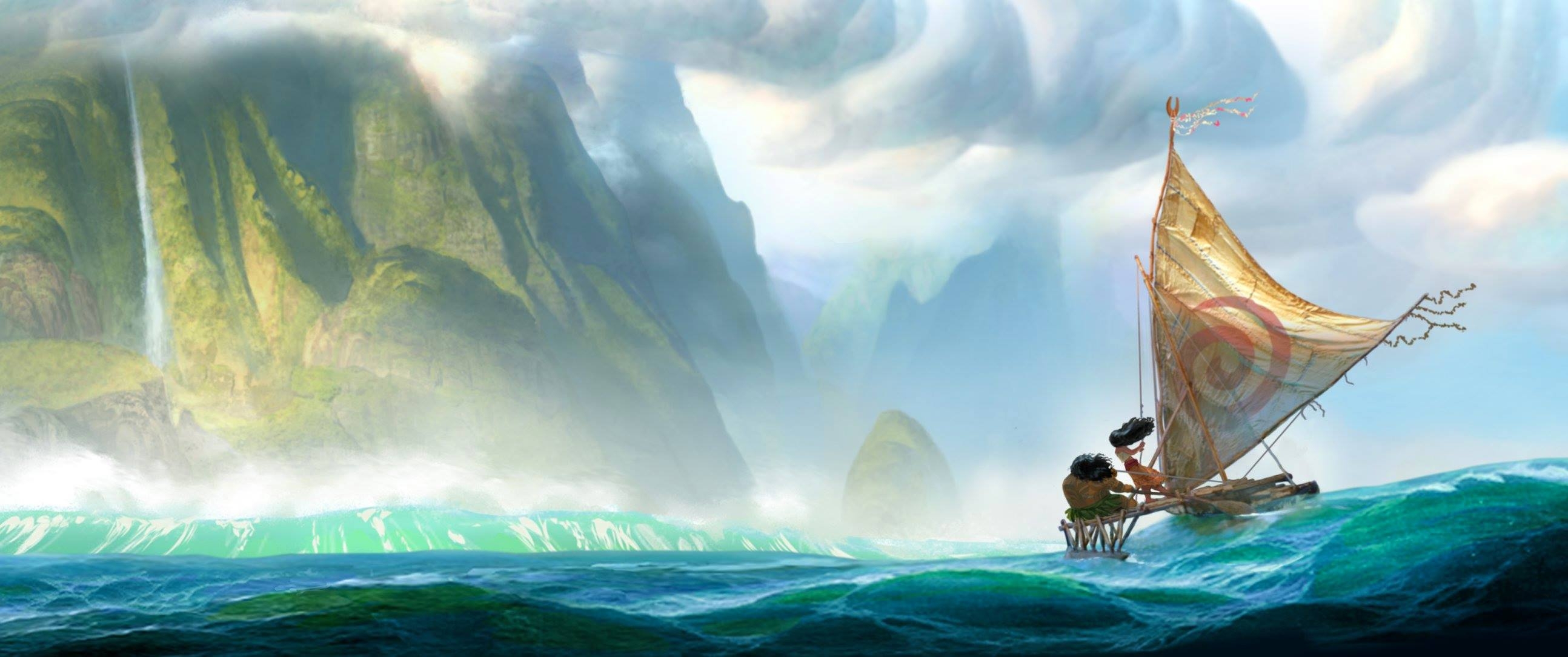 2590x1090 Moana HD Wallpaper, Dual Screen