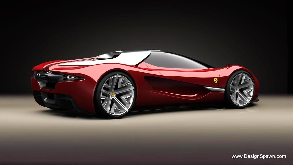 1240x700 Galery Car Wallpaper: Ferrari F80 Full HD Wallpaper, Desktop