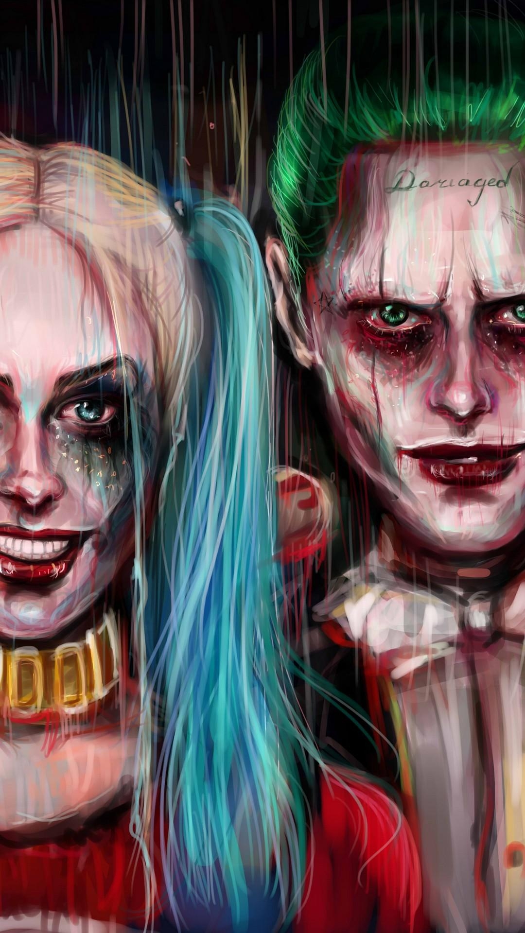 1080x1920 Harley Quinn and Joker iPhone Wallpaper 3D iPhone, Phone