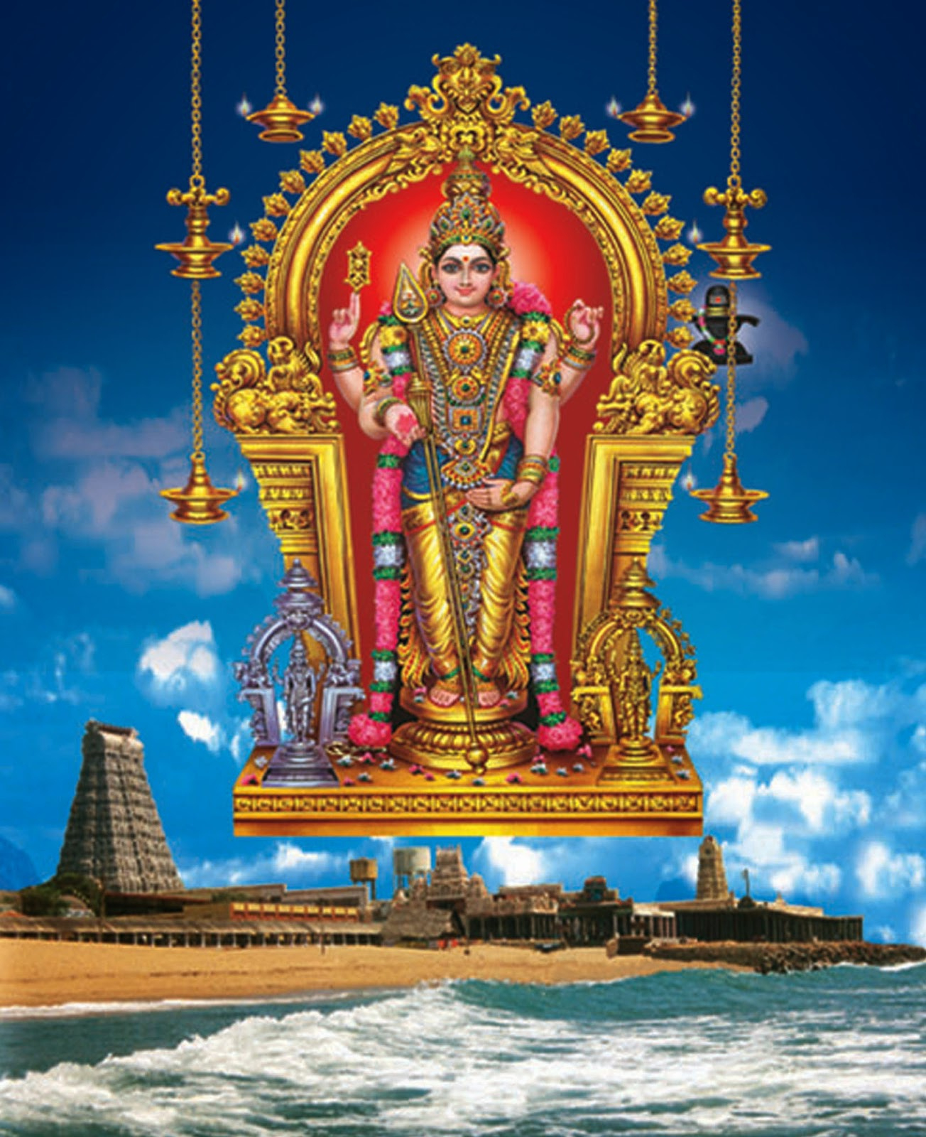 1310x1600 Thiruchendur Murugan. Lord. Murugan Wallpaper Download, Phone