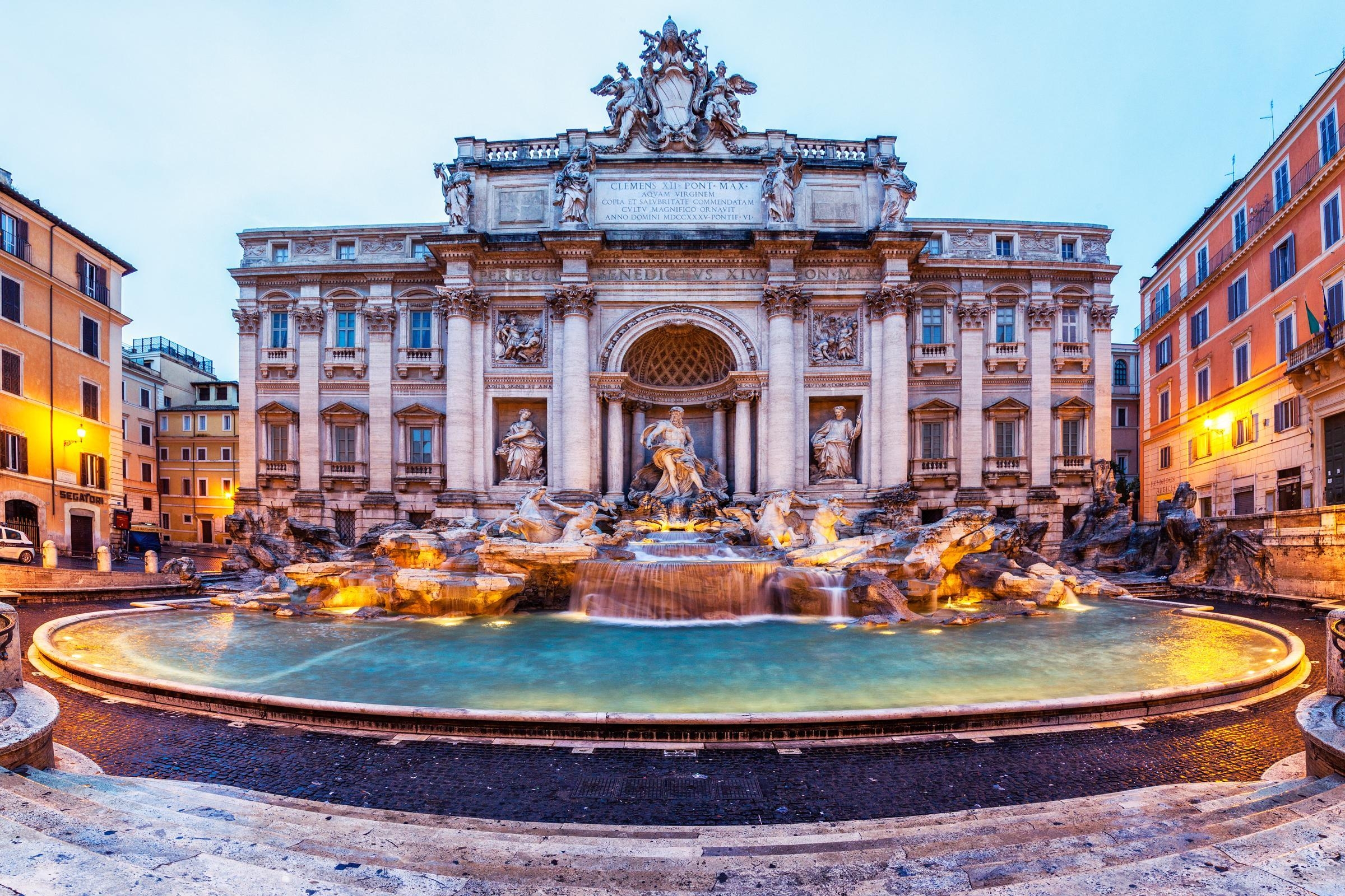 2400x1600 Trevi Fountain HD Wallpaper, Desktop