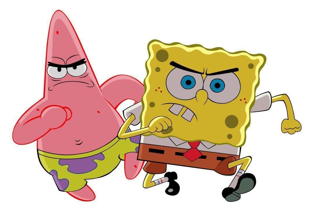 1070x770 Wallpaper For > Spongebob And Patrick Best Friends Wallpaper, Desktop