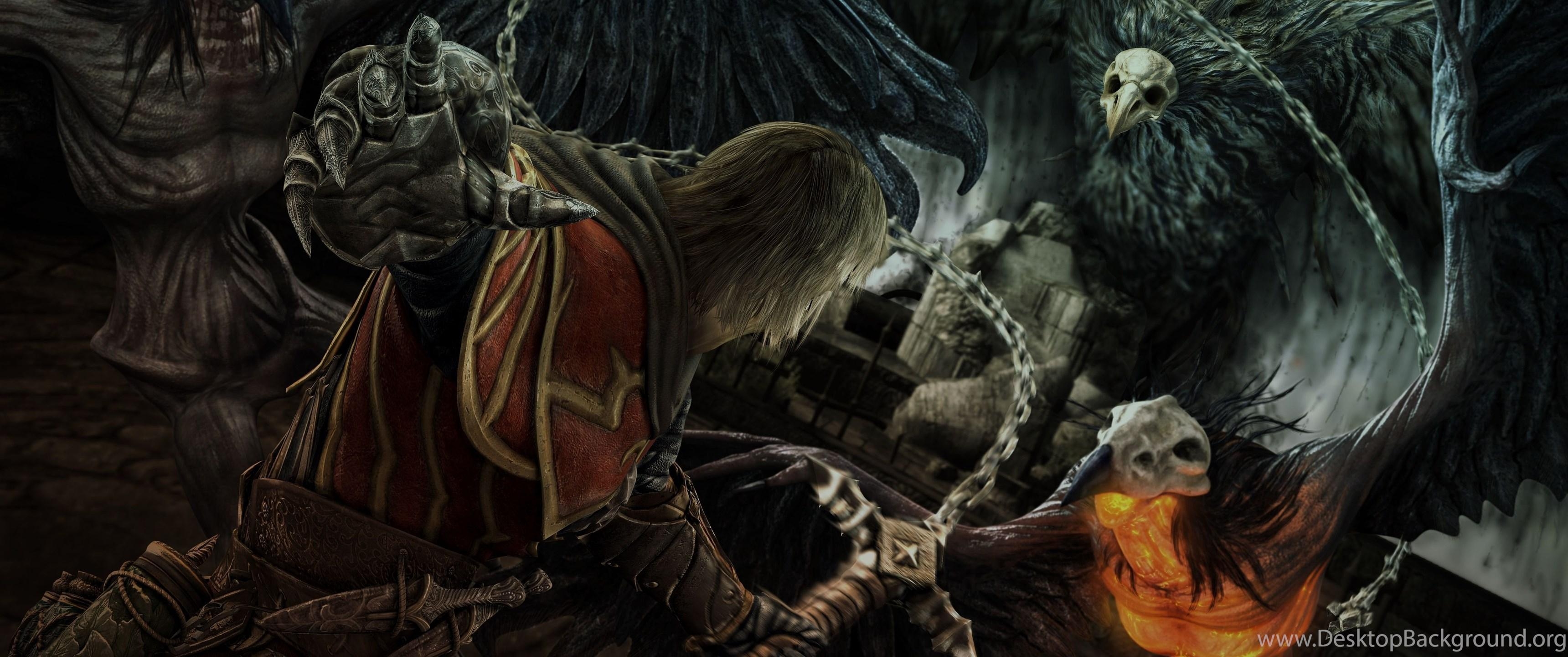 3440x1440 Castlevania Symphony of the Night PSX Desktop, Dual Screen