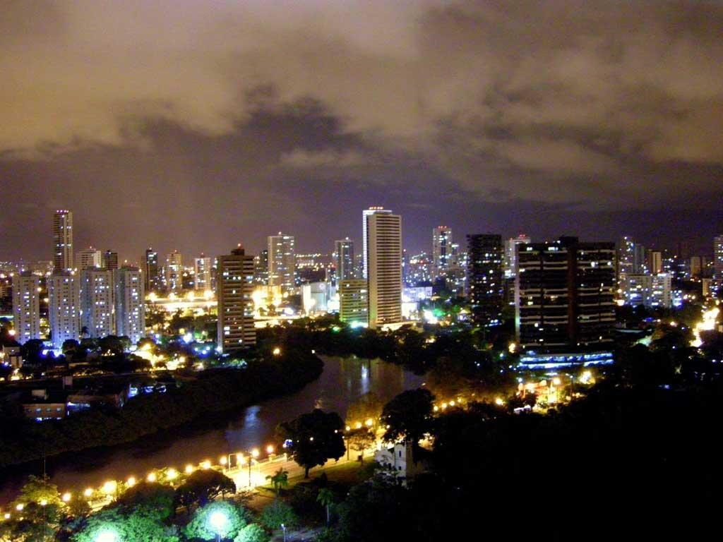 1030x770 Recife durante a noite Wallpaper Download, Desktop
