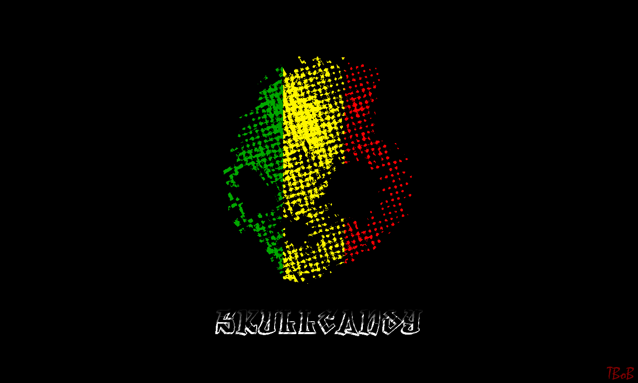 1280x770 Skullcandy Wallpaper Rasta, Desktop