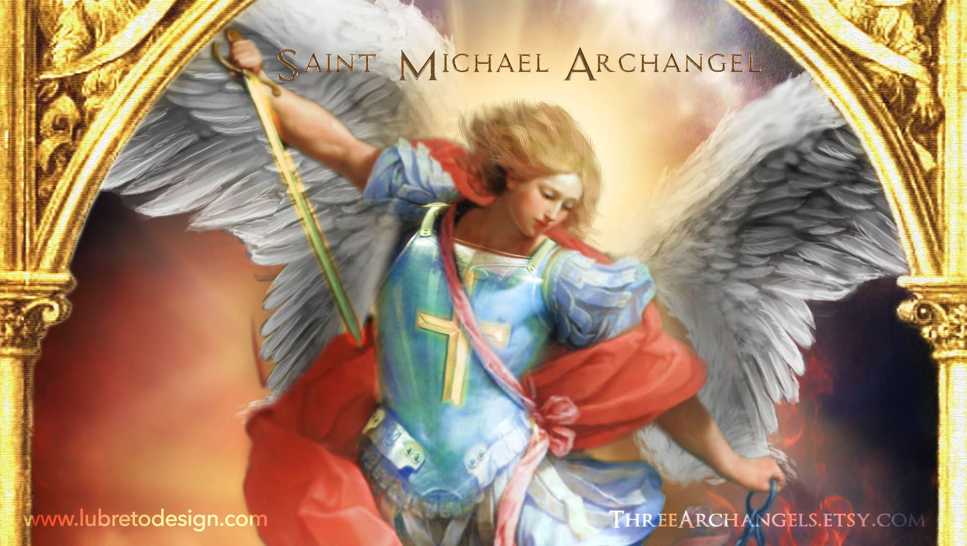 1920x1090 Free HD Wallpaper From 3archangels Michael Archangel Phone, Desktop