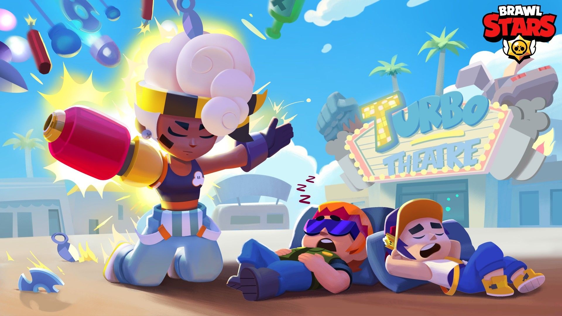 1920x1080 Brawl stars on Twitter. Brawl, Star art, Fan art, Desktop