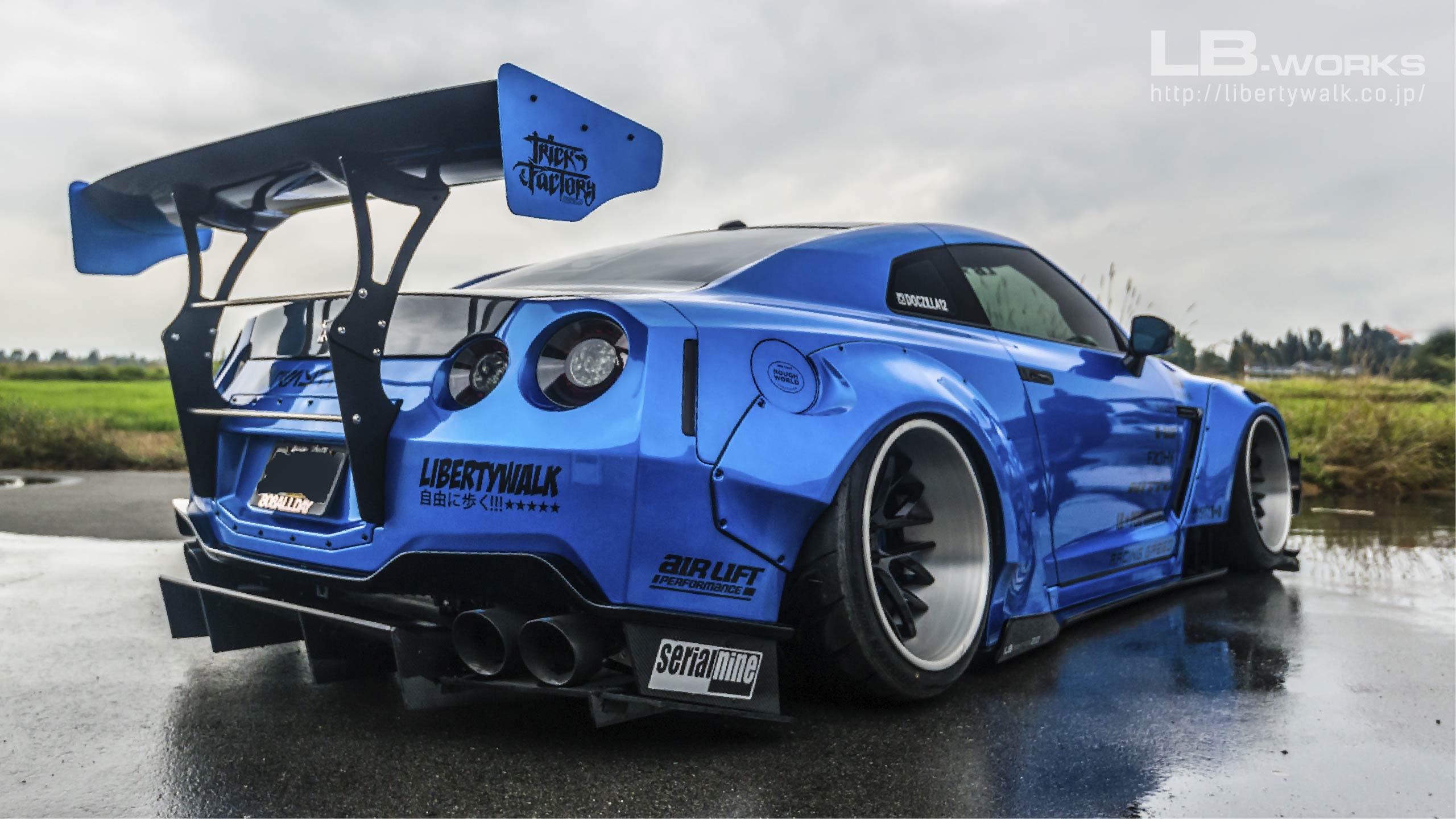 2560x1440 Nissan Gtr Wide Body Kit Liberty Walk Wallpaper, Desktop