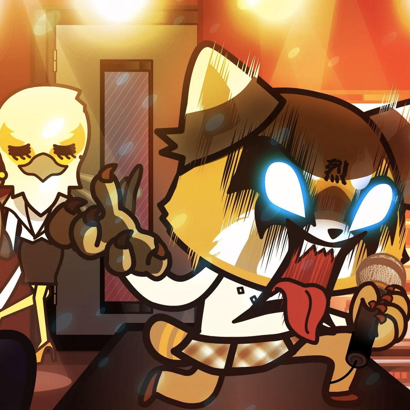 1400x1400 Sanrio's Death Metal Red Panda Aggretsuko Makes Her Full Length, Phone