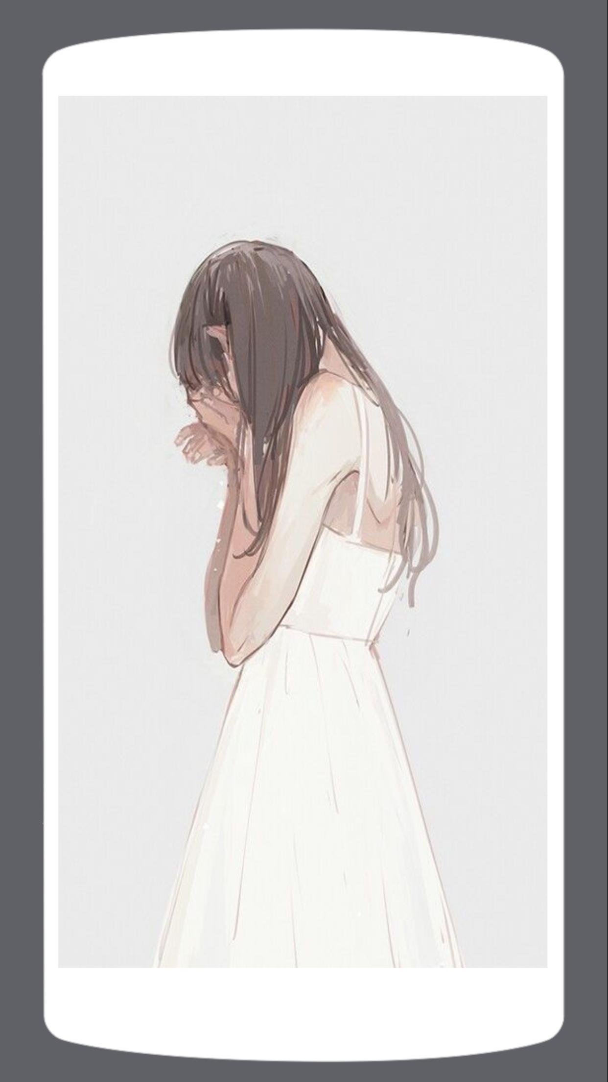 1250x2210 HD Sad Anime Wallpaper for Android, Phone