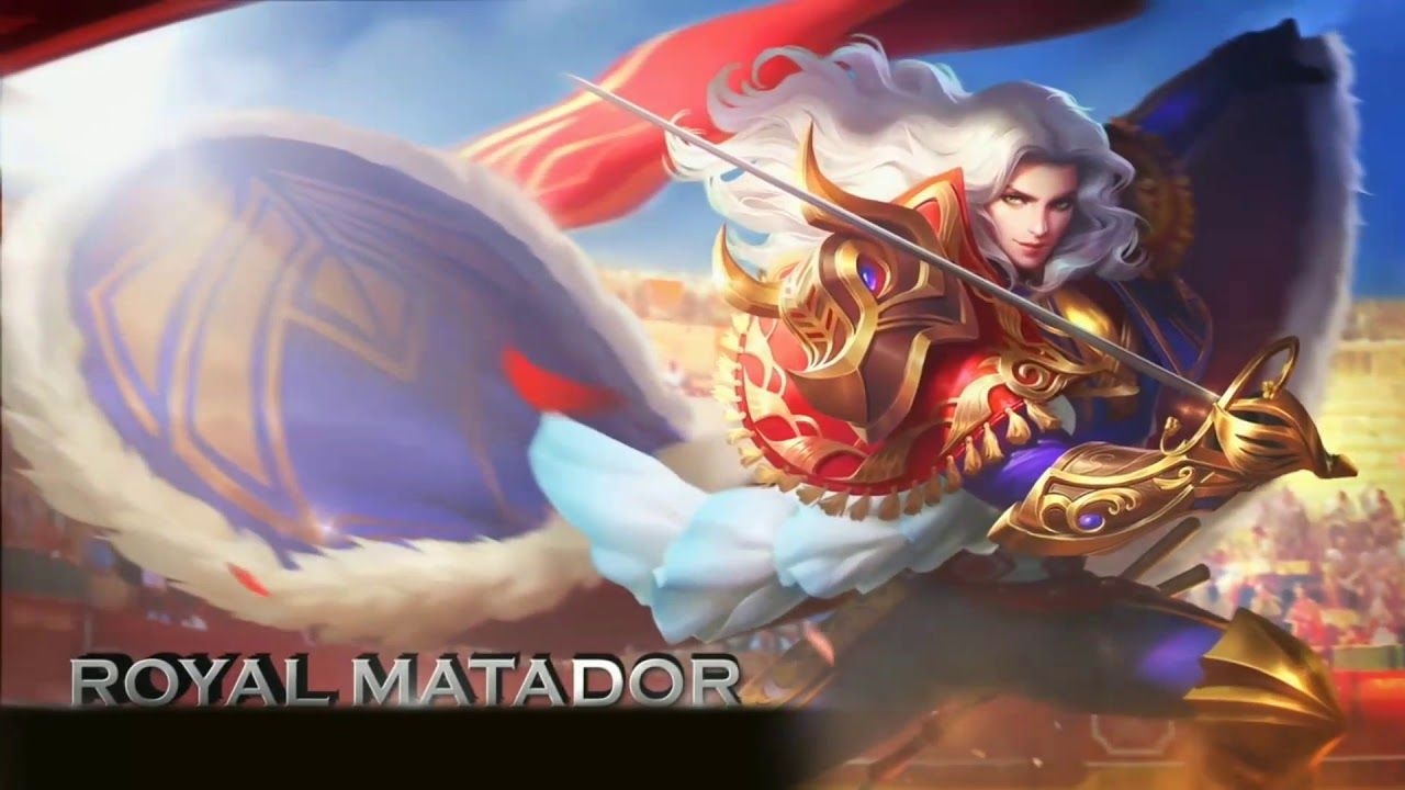 1280x720 lancelot the royal matador skin Mobile Legends Moving Wallpaper, Desktop