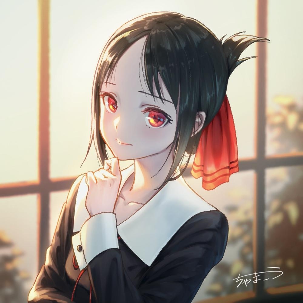 1000x1000 Shinomiya Kaguya Sama Wa Kokurasetai Anime Image, Phone