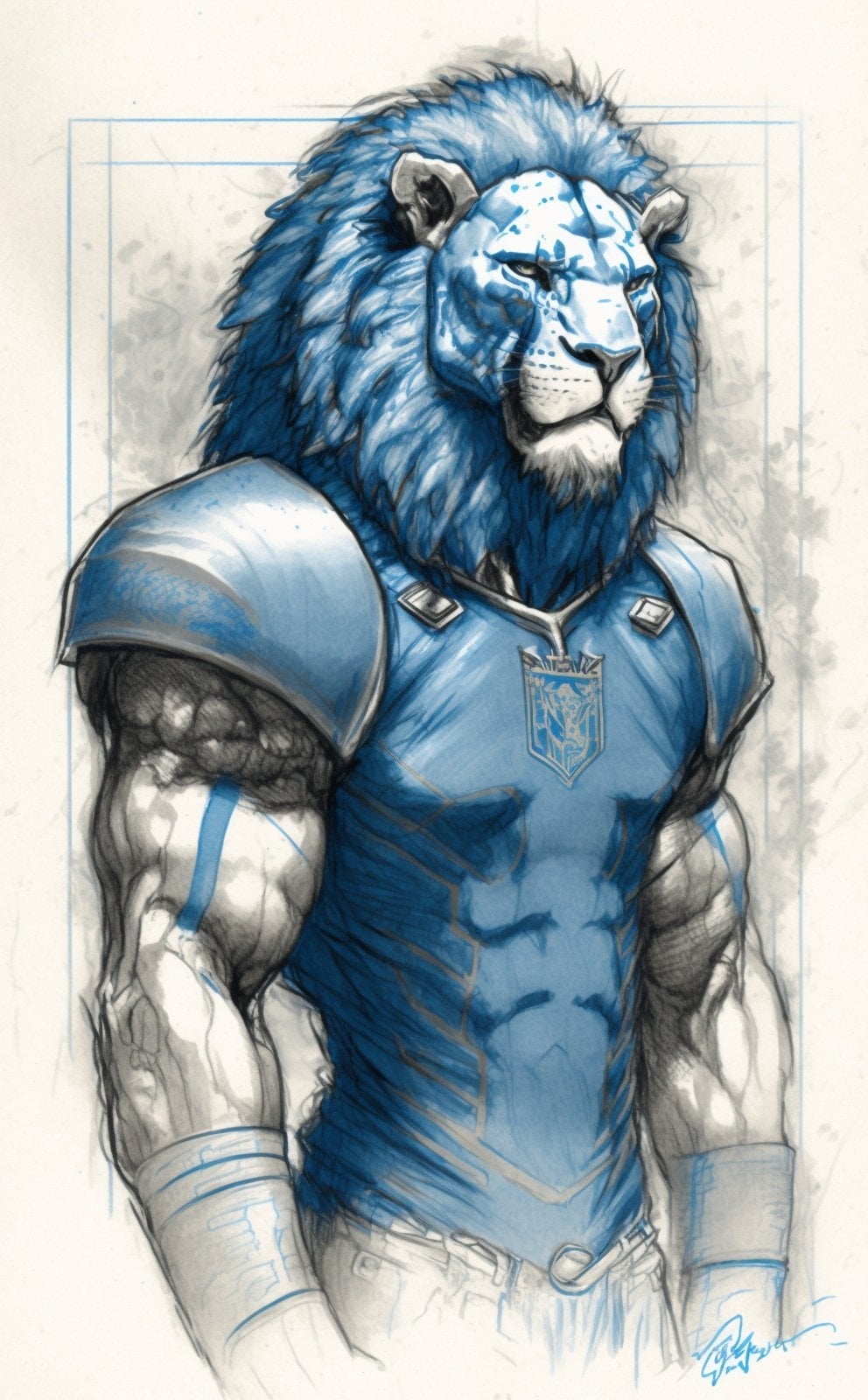 1000x1600 Detroit Lions themed phone wallpaper, Phone