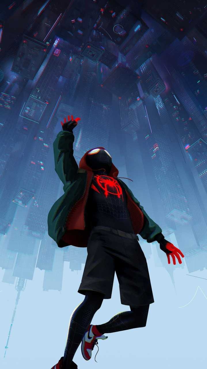 720x1280 Spider Man Into The Spider Verse Movie HD Still Poster IPhone Wallpaper Wallpaper, iPhone Wallpaper, Phone