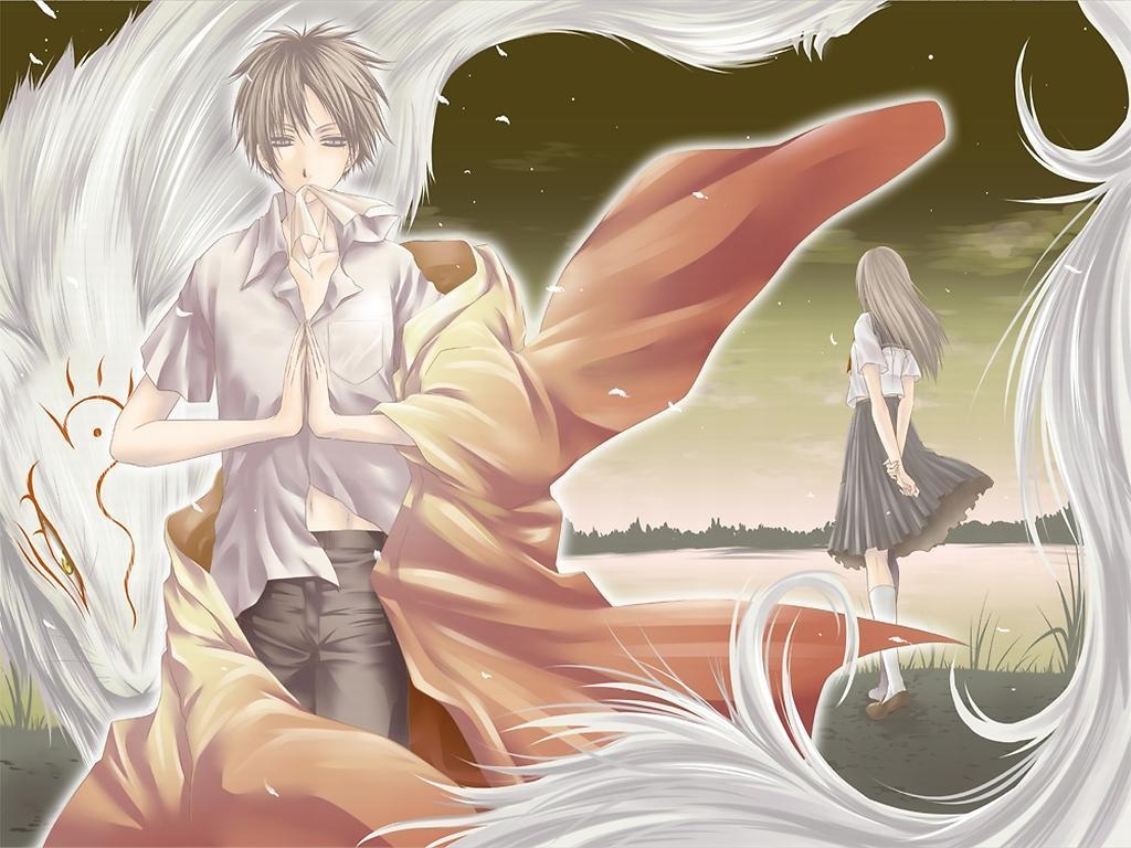 1030x770 Natsume Yuujinchou San. BLOODY ANIME WORLD, Desktop