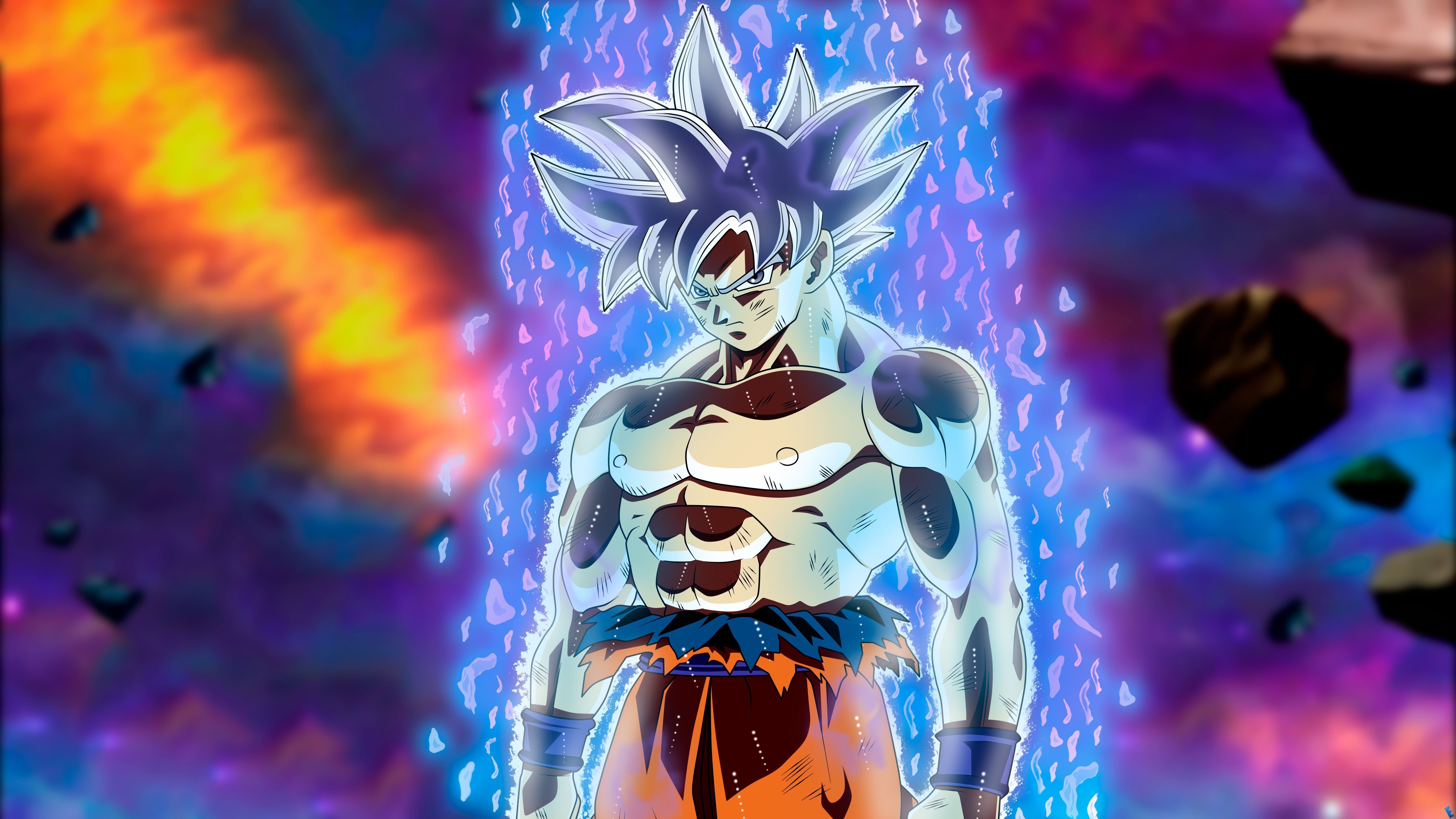 5760x3240 Ultra Instinct Goku Wallpaper, Desktop