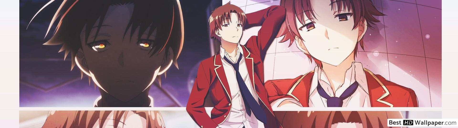 1920x540 Classroom of the Crisis Kiyotaka HD wallpaper download, Dual Screen