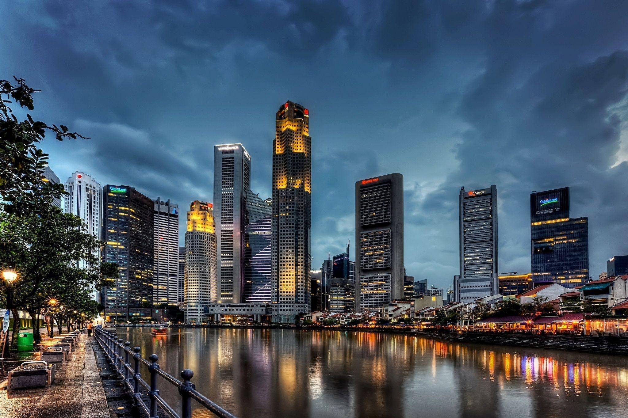 2050x1370 Singapore HD Wallpaper, Desktop