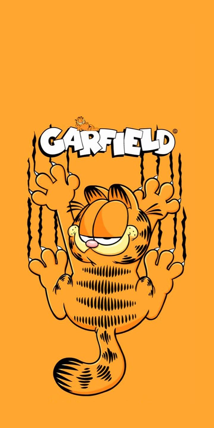 720x1440 Garfield wallpaper, Garfield cartoon, Phone